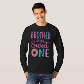 Brother of the Sweet One Bro 1st Birthday Girl Don Tシャツ (正面フル)