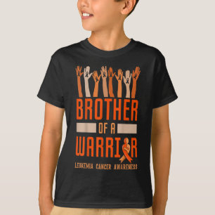 Brother Of Warrior Leukemia認識度リボンギフト Tシャツ