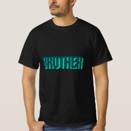 Brother print T-Shirt  Tシャツ
