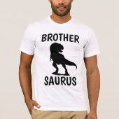 BROTHER SAURUS Tおもしろいシャツ Tシャツ (正面)