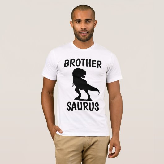 BROTHER SAURUS Tおもしろいシャツ Tシャツ (正面フル)