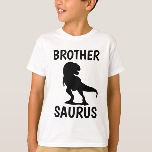 BROTHER SAURUS Tおもしろいシャツ Tシャツ (正面)