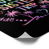 Brother Sister Matching Tie Dye Brother And Sister ポスター (角)