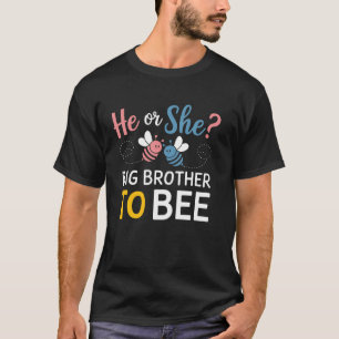 Brother To Bee Genderかわいい妊娠を明らかにするパーティー Tシャツ