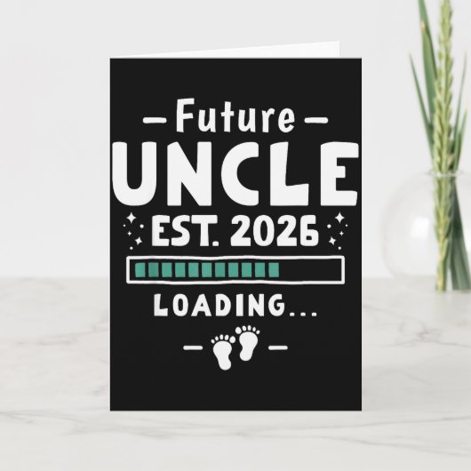 Brother To Uncle Pregnancy Announcement - Future U カード (正面)