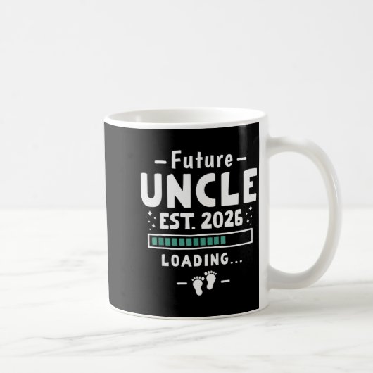 Brother To Uncle Pregnancy Announcement - Future U コーヒーマグカップ (右)