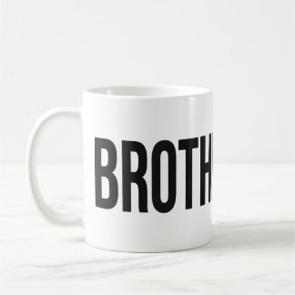 BROTHERHOOD ワードマークマグ ブラック コーヒーマグカップ