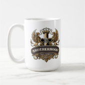 Brotherhood Cigar Company  コーヒーマグカップ (左)