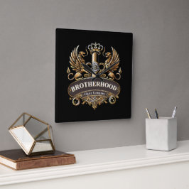 Brotherhood Cigar Company スクエア壁時計
