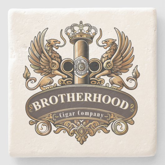 Brotherhood Cigar Company  ストーンコースター (正面)