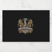 Brotherhood Cigar Company  リキュールボトルラベル (シングルラベル)