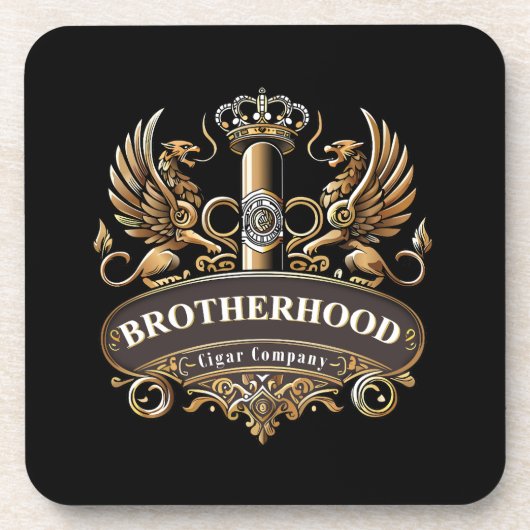Brotherhood Cigar Company Beverage Coaster コースター (正面)