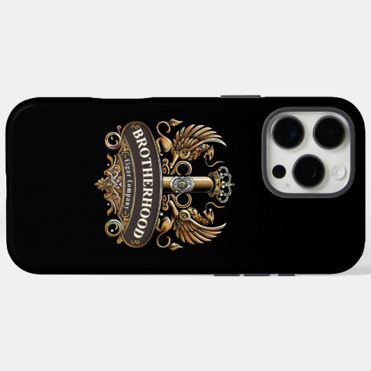 Brotherhood Cigar Company Case-Mate iPhoneケース (裏面 (横))
