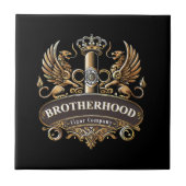 Brotherhood Cigar Company Ceramic Tile タイル (正面)