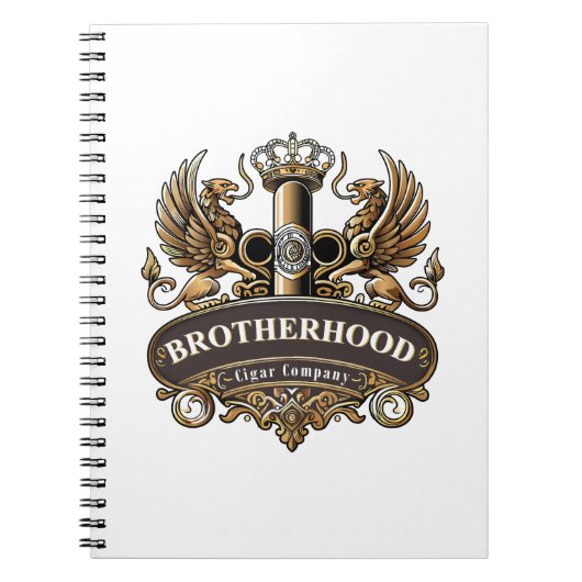 Brotherhood Cigar Company Notebook ノートブック (正面)