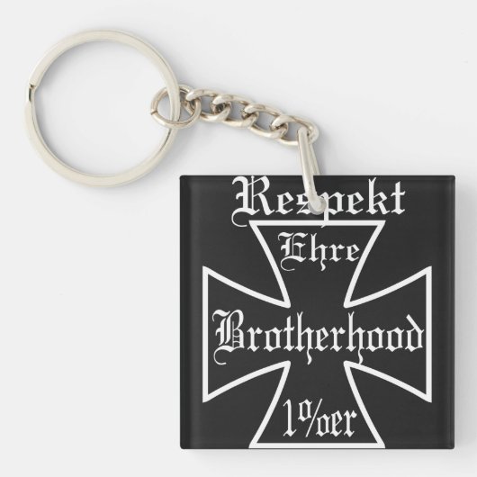 Brotherhood Ehre Respekt La Familia キーホルダー (正面)