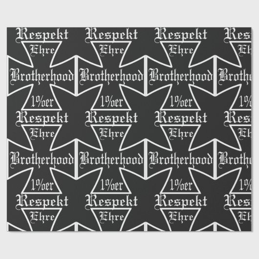 Brotherhood Ehre Respekt La Familia ラッピングペーパー (フラット)