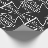 Brotherhood Ehre Respekt La Familia ラッピングペーパー (角)