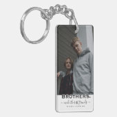 BROTHERS引用文と2フォトギフト キーホルダー (正面左)