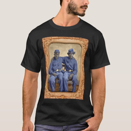 Brothers in Arms市民戦争連合兵士1860。C Tシャツ (正面)