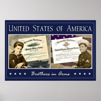 Brothers in Arms – カラー化 ポスター