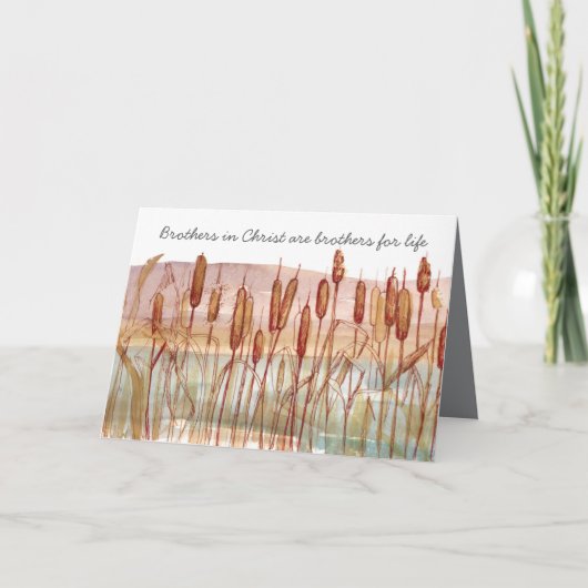 Brothers in Christ for Life Desert Mountains カード (正面)
