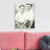 Brothers in Studio キャンバスプリント (インサイチュ (リビング))