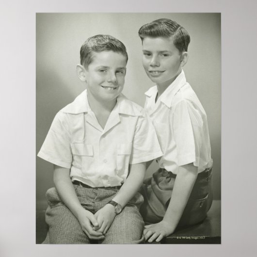 Brothers in Studio ポスター (正面)