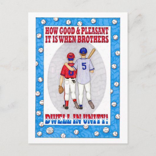 Brothers Unityの感動的ポストカード ポストカード (正面)
