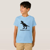 brothersaurusのレックスの恐竜家族のTシャツ Tシャツ (正面フル)