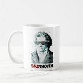 Brothovenのコーヒー・マグ コーヒーマグカップ (左)