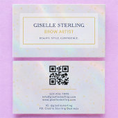 Brow Artist Holographic  名刺