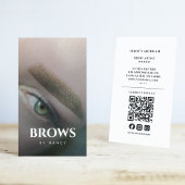 Brow Artist Photo QRコード 名刺