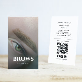 Brow Artist Photo QRコード 名刺