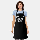BROW MASTER エプロン (着用した状態)