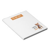 Brown おもしろい Pit Bull To Doリスト ノートパッド (アングル)