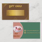 brown 名刺 (正面/裏面)