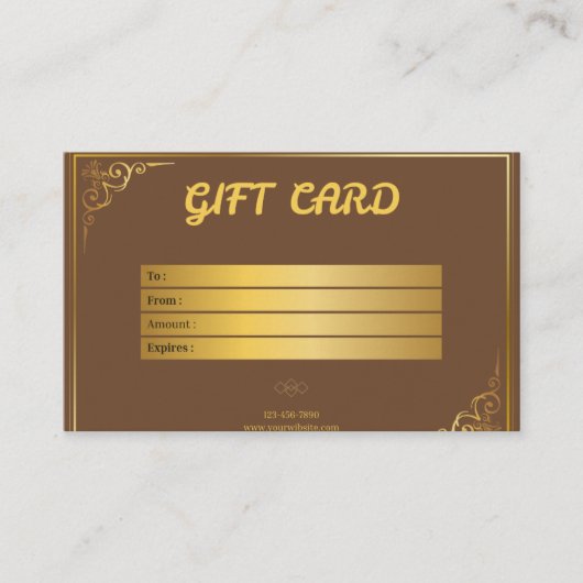 brown 名刺 (正面)