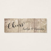 Brown 素朴 Wood、Lights Drinkチケット付き3 (裏面)