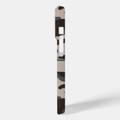 Brown and Gray Camouflage Personalized Case-Mate iPhoneケース (裏面 / 左)