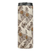 brown and white dalmatian dog Thermal Tumbler タンブラー (裏面)
