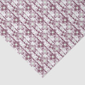 brown and white floral pattern 薄葉紙 (詳細)