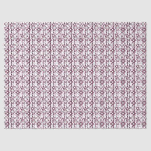 brown and white floral pattern 薄葉紙 (正面)