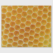 Brown and white square pattern ラッピングペーパー (フラット)