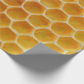 Brown and white square pattern ラッピングペーパー (角)