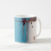 Brown and white windmill コーヒーマグカップ (正面右)