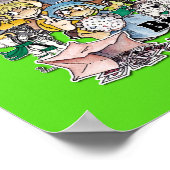 Brown Bag Games Character Poster ポスター (角)