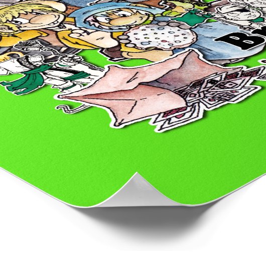 Brown Bag Games Character Poster ポスター (角)