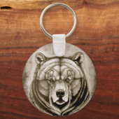 Brown Bear キーホルダー (正面)