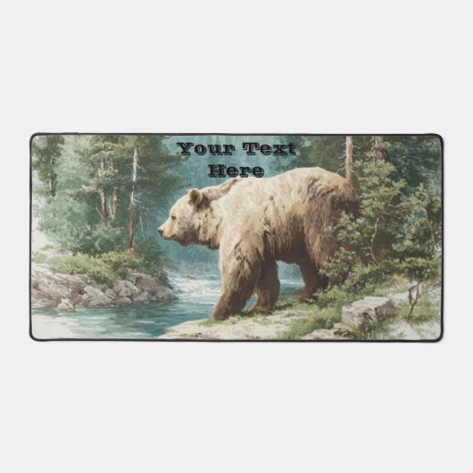 Brown Bear デスクマット (正面)